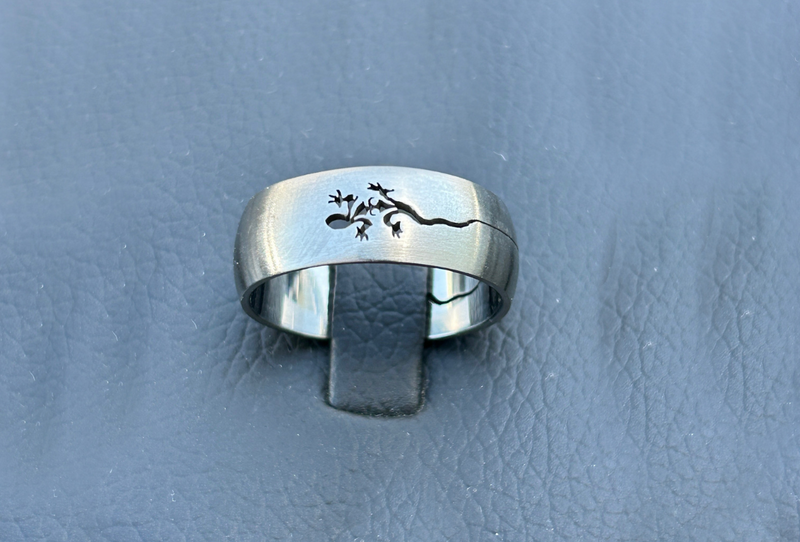 Stainless Steel Ring " Lizard "