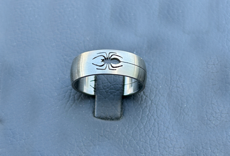 Stainless Steel Ring " Spider "