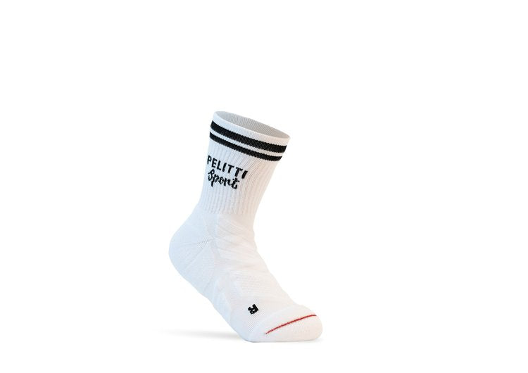 Pelitti Socks Mid Sport White Black