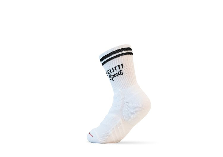 Pelitti Socks Mid Sport White Black