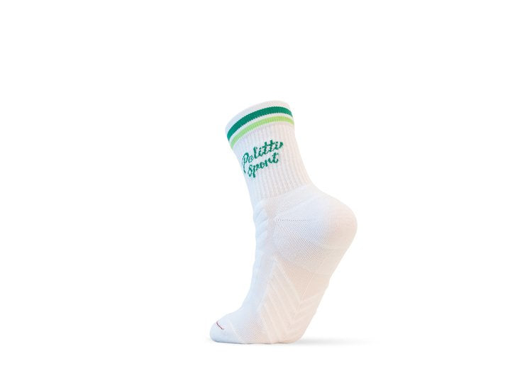 Pelitti Socks - Sport White Green Paddle