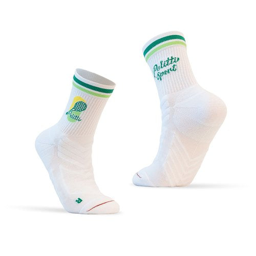 Pelitti Socks - Sport White Green Paddle