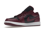 Jordan 1 Low Black Dark Beetroot