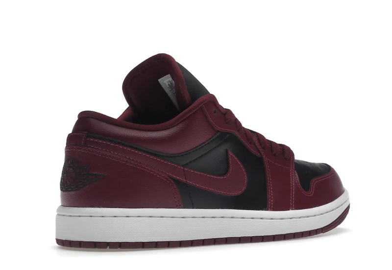 Jordan 1 Low Black Dark Beetroot