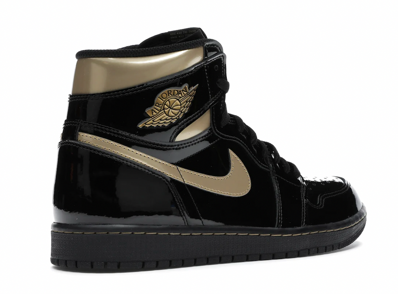 Jordan 1 Retro High Black Metallic Gold