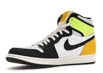 Jordan 1 Retro High White Black Volt University Gold