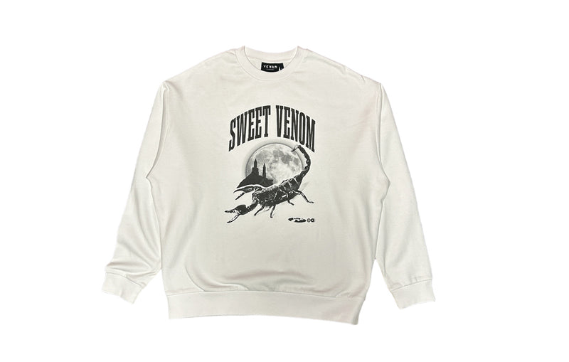 Venom Clothing Sweet Venom Sweatshirt White