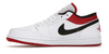 Jordan 1 Low White University Red Black