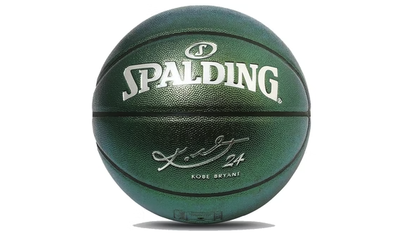 Spalding Kobe Bryant Leather Basketball Green Composite