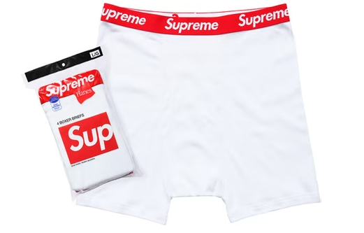 Supreme Hanes Boxer (4 Pack) Briefs