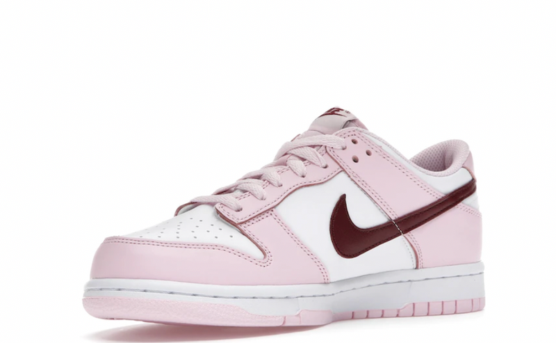 Nike Dunk Low Pink Foam Red White