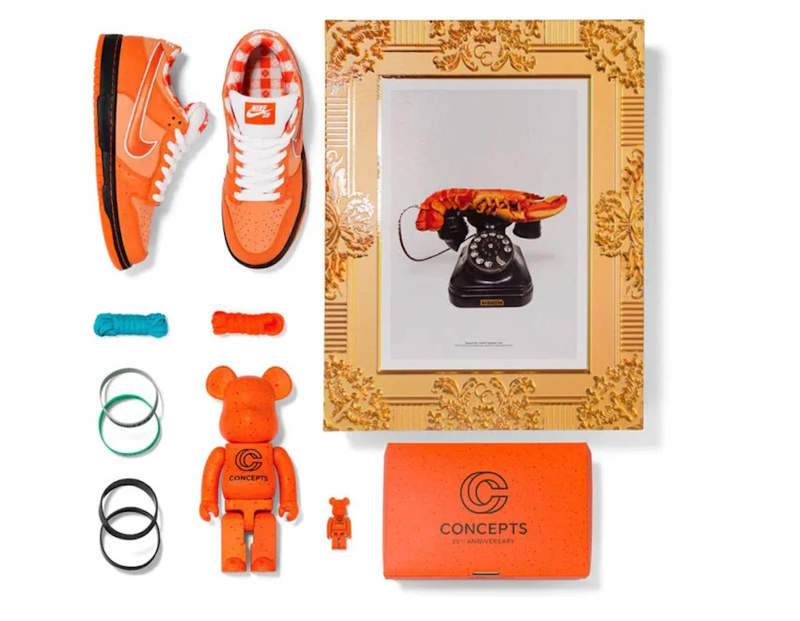 Nike SB Dunk Low Concepts Orange Lobster (Special Box)